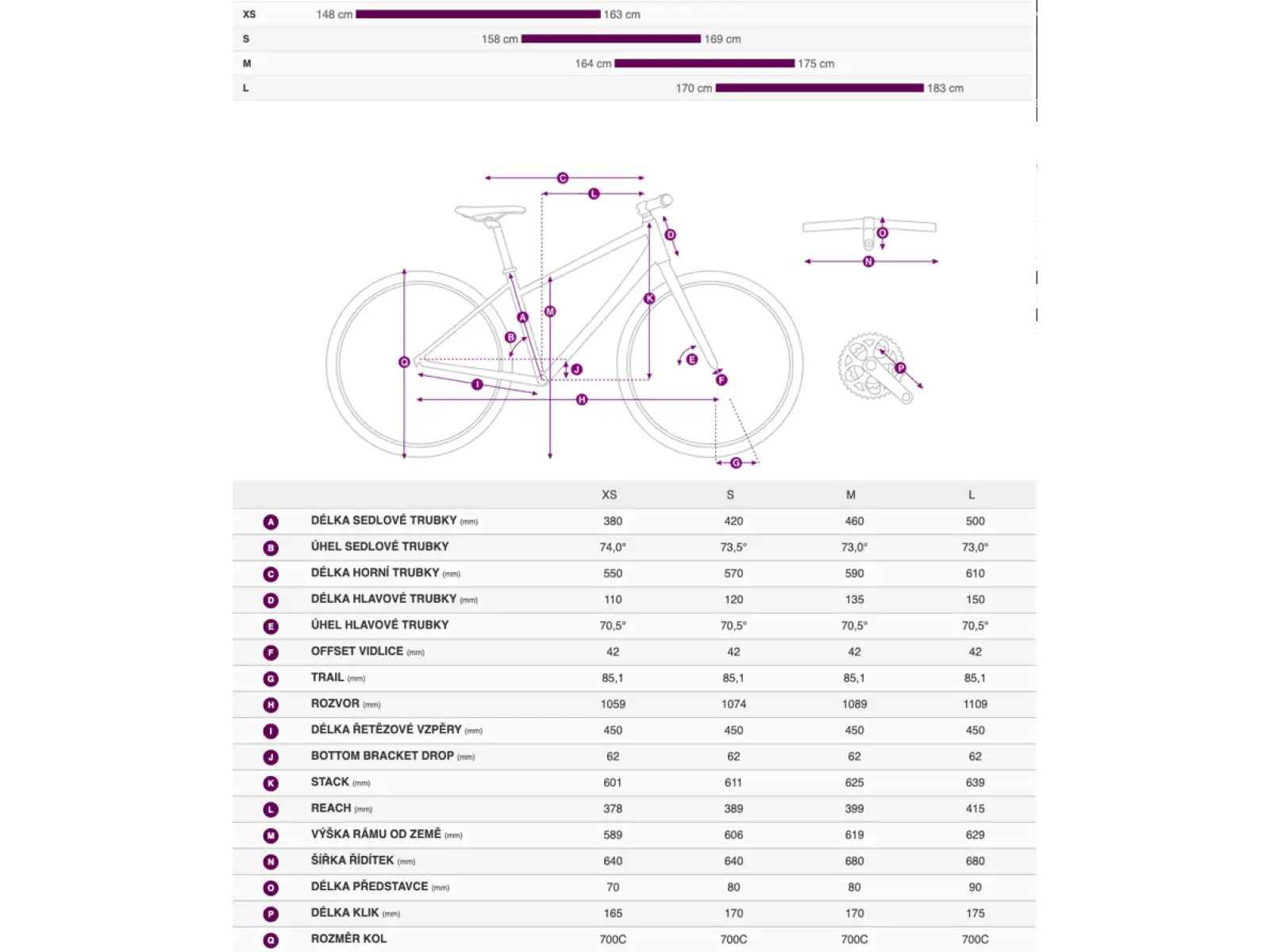 Giant Rove 1 Trekkingrad Tyrian Purple