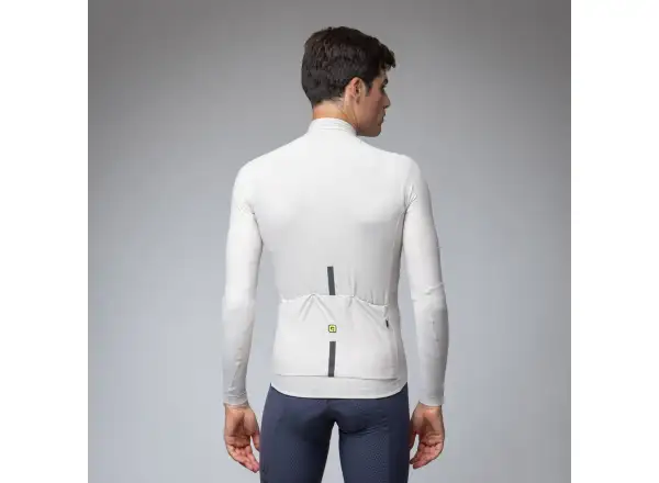 Alé R-EV1 Warm Race Herren gefüttertes Radsporttrikot Stone