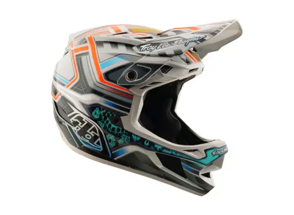 Troy Lee Designs D4 Composite Helm Lowrider Gray