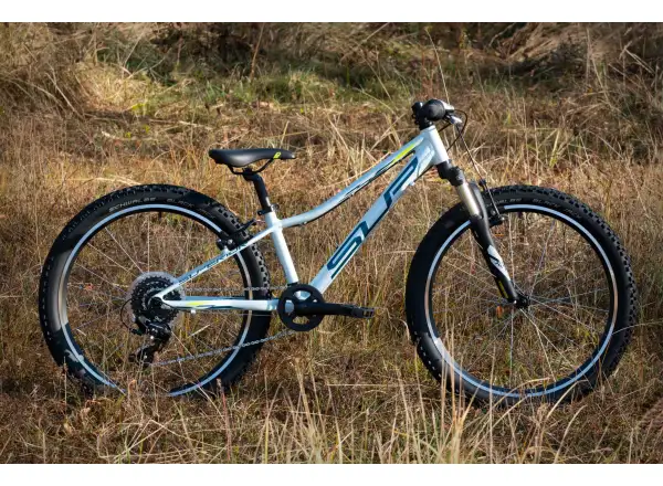 Superior Racer XC 24 Gloss White/Blue/NeonYellow Kinder-Mountainbike