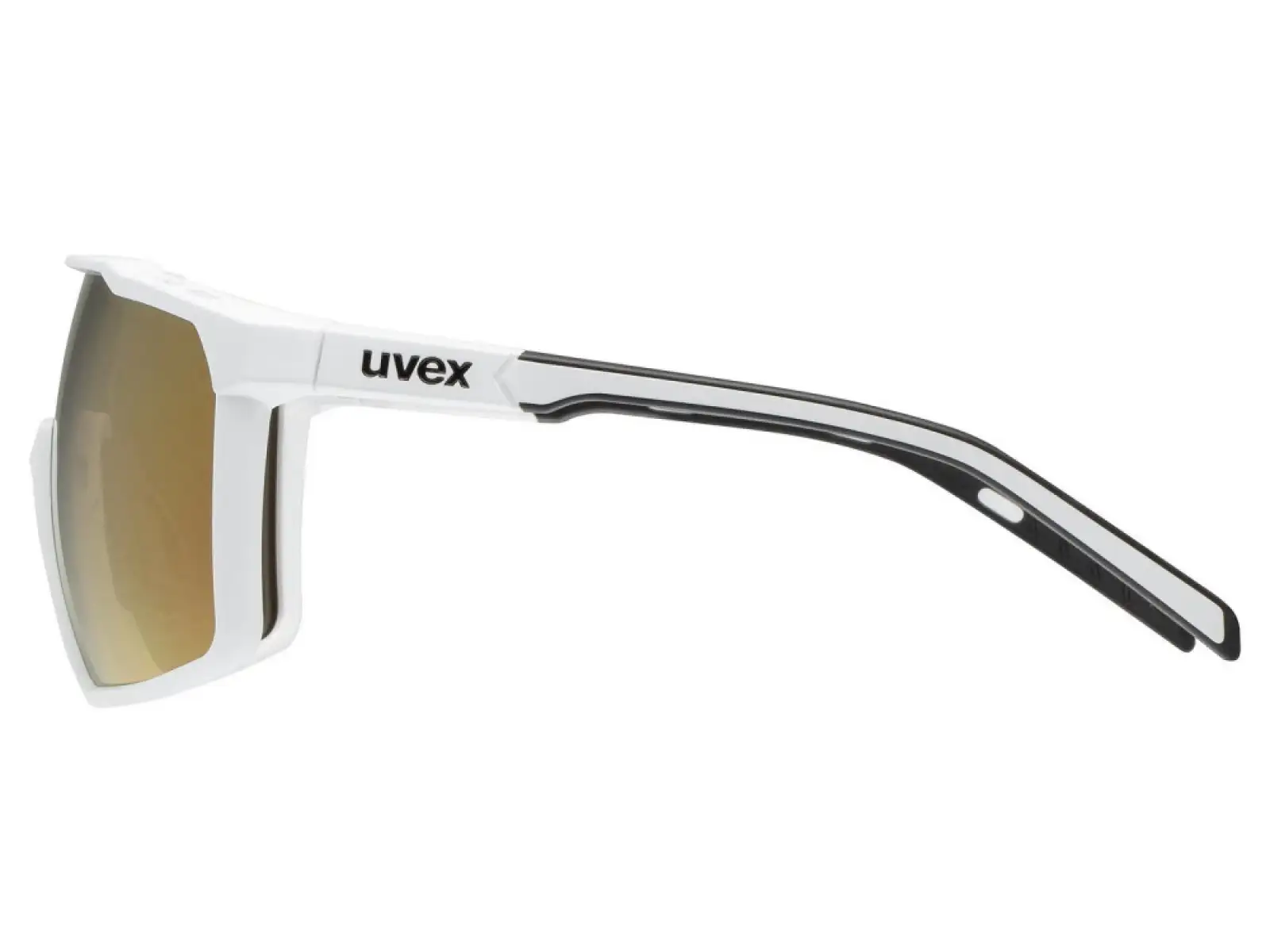 Uvex MTN Perform S Brille White Matt/Mirror Gold