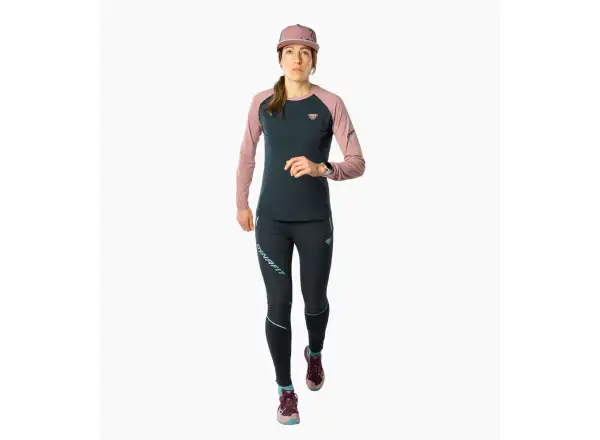 Dynafit Alpine Pro Damen Langarmshirt Blaubeere/Mokarosa