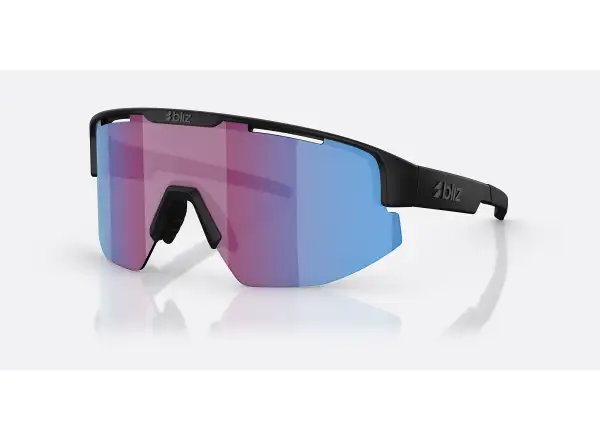 Bliz Matrix Nano Optics Brille Nordic Light Matt Black Violet w Blue Multi Nordic Light Cat