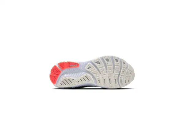 Brooks Herren-Laufschuhe – Ghost 17 Weiß/Pink/Grün