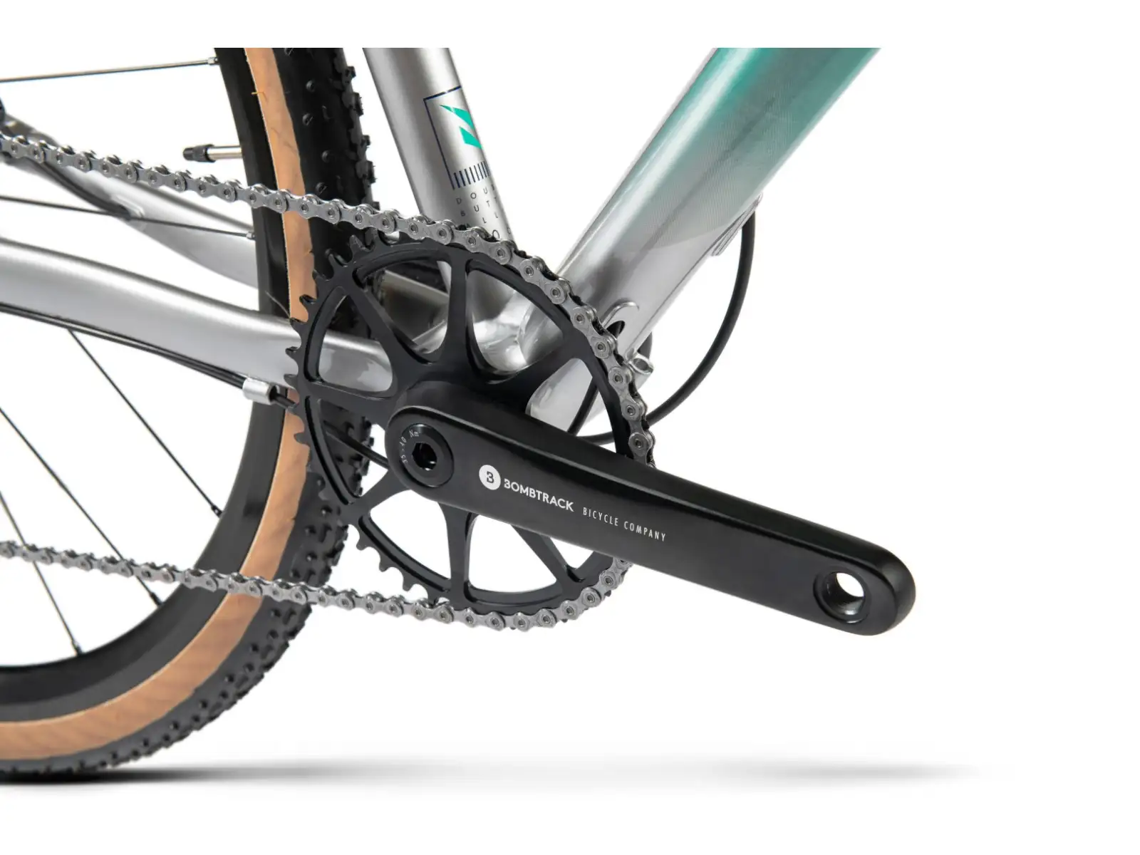 Bombtrack Tension 2 Cyclocrossrad Glossy Grey / Green