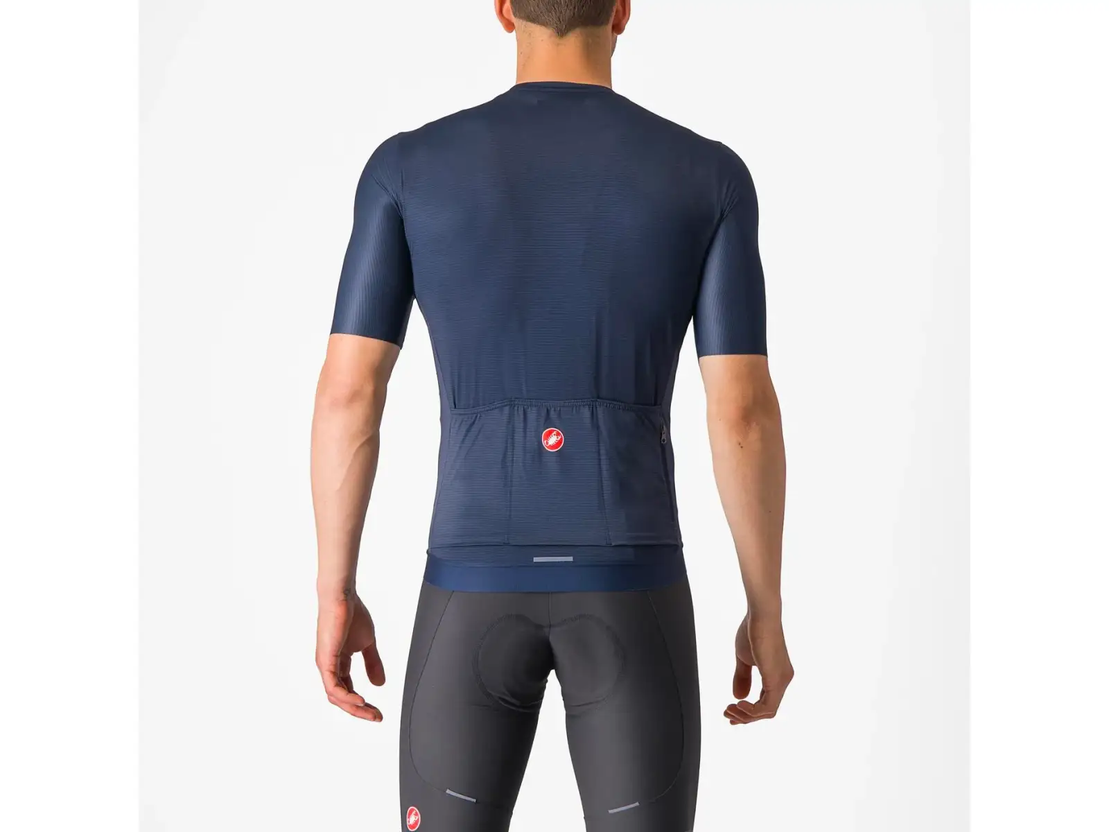 Castelli Espresso Herren-Trikot Kurzarm Belgian Blue/Silver Moon