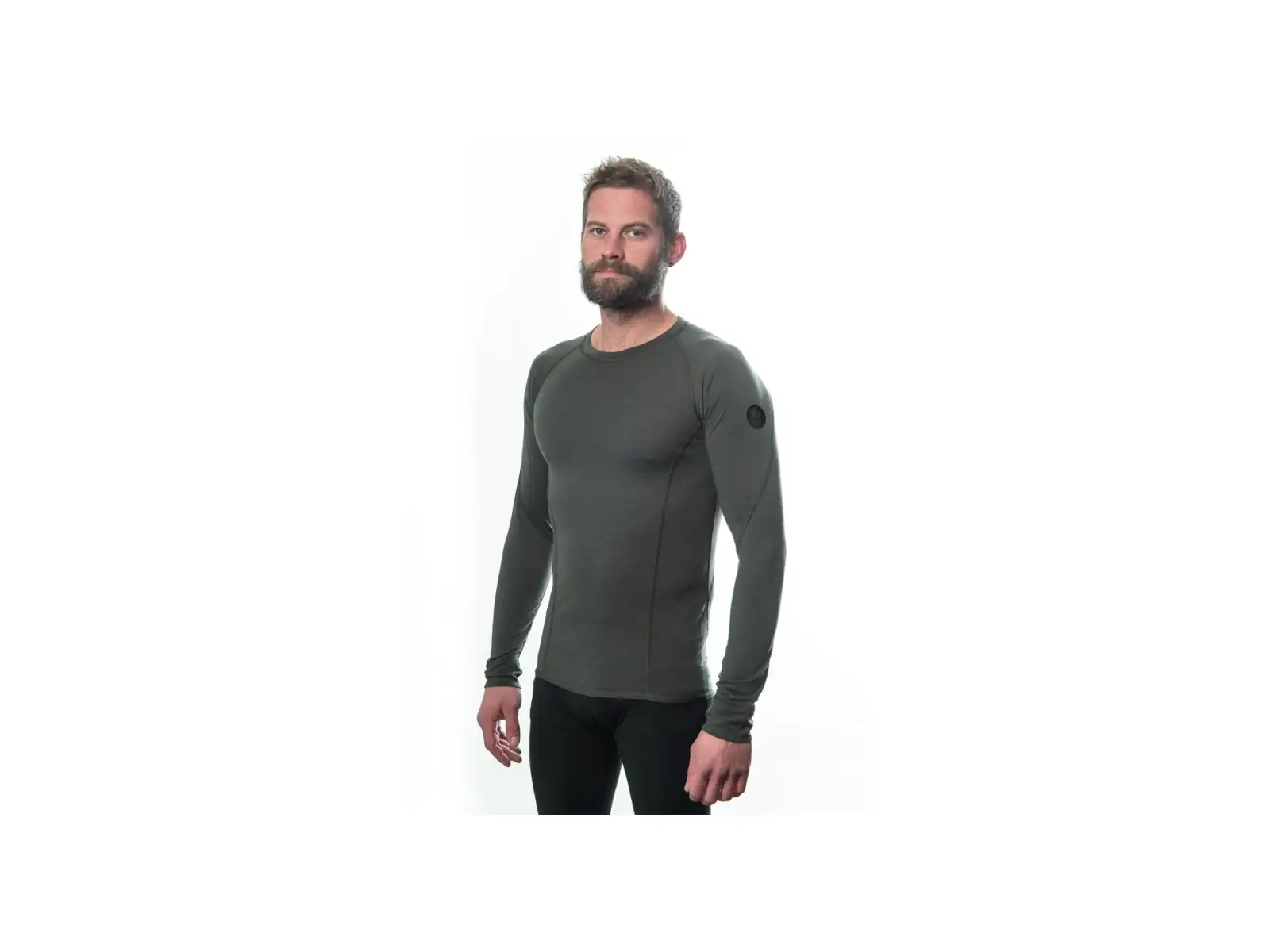 Sensor Merino Air Shirt Herren Langarm Grün