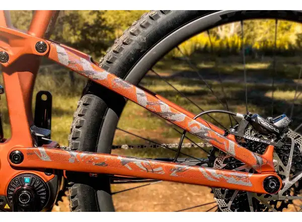 All Mountain Style Rahmen-Schutzaufkleber Extra RedBull Rampage Grau