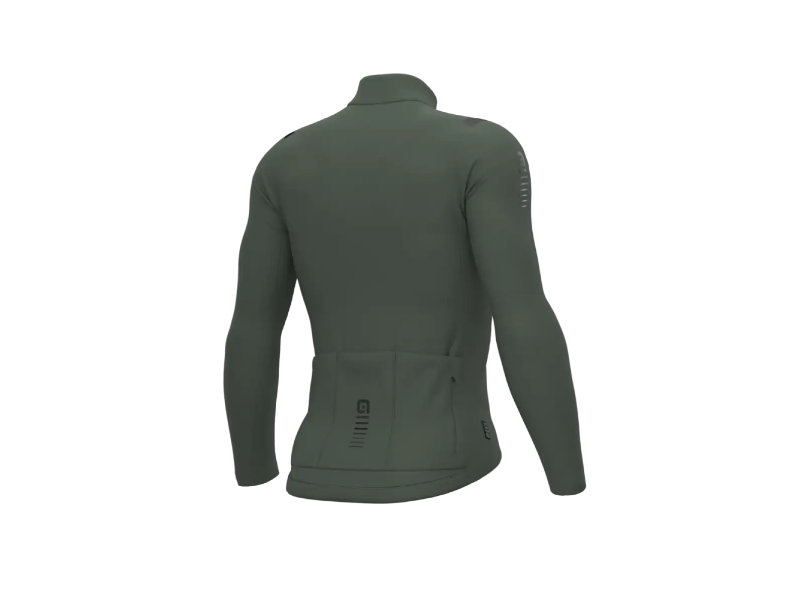 Alé R-EV1 Warm Race Herren-Trikot warm langarm Pier grün