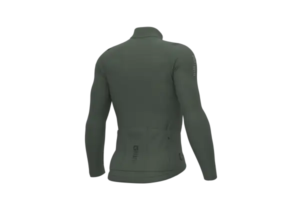 Alé R-EV1 Warm Race Herren-Trikot warm langarm Pier grün