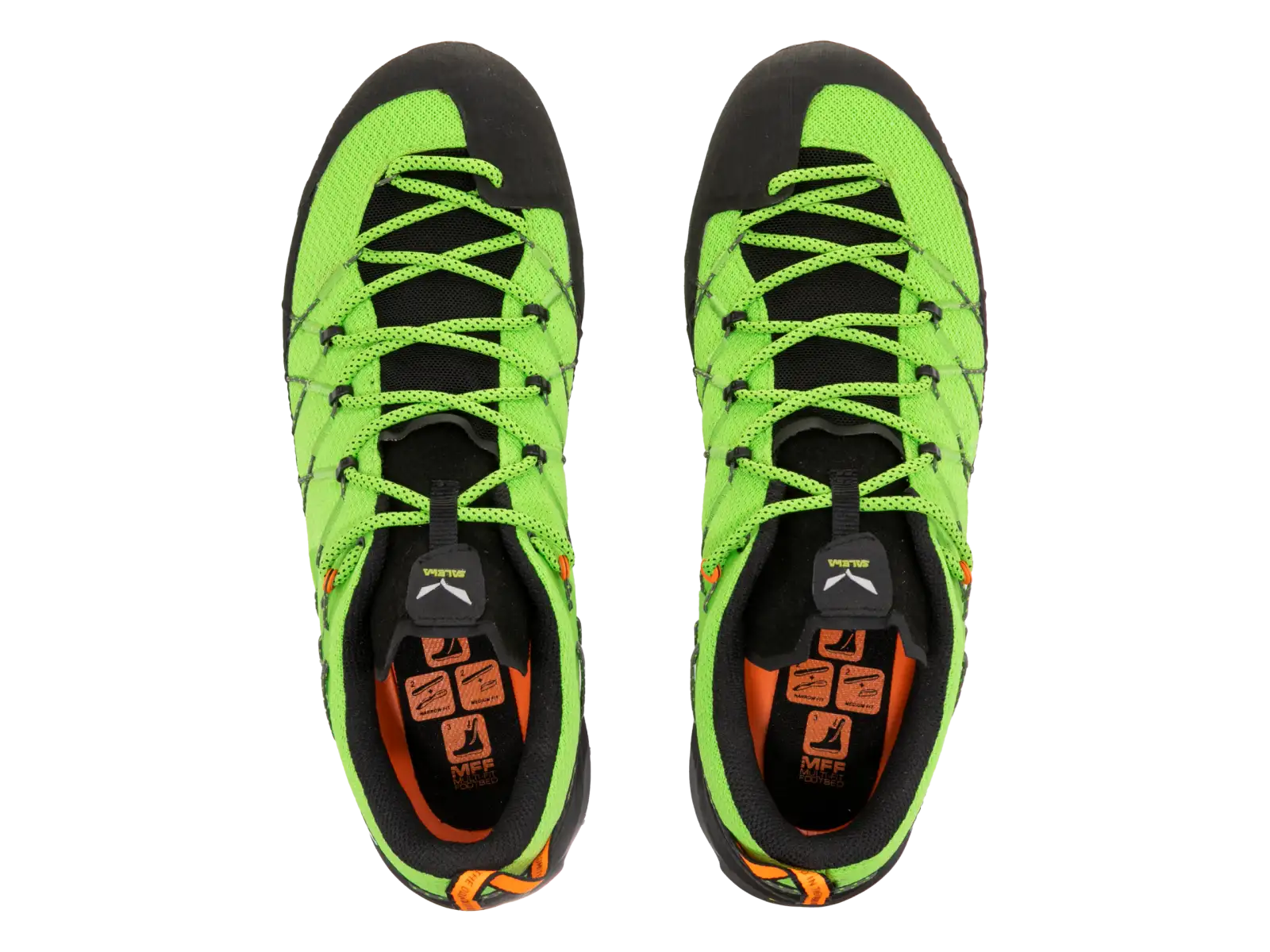 Salewa Wildfire 2 Herren-Outdoorschuhe Pale Frog/Schwarz