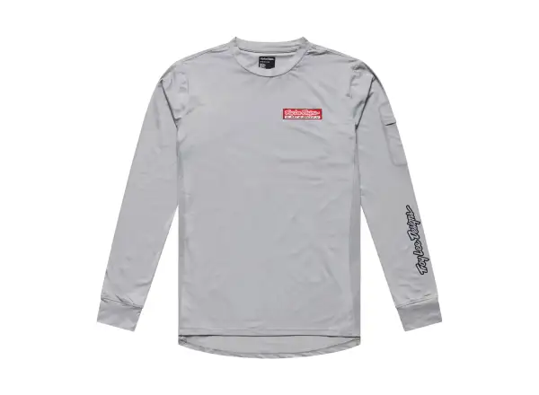 Troy Lee Designs Ruckus Ride Tee Herren-Trikot Langarm Custom Paint Mid Gray
