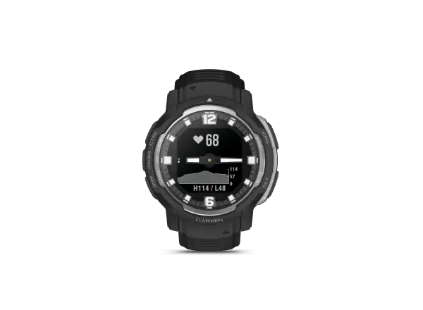 Garmin Instinct Crossover Standard Edition Smartwatch Schwarz