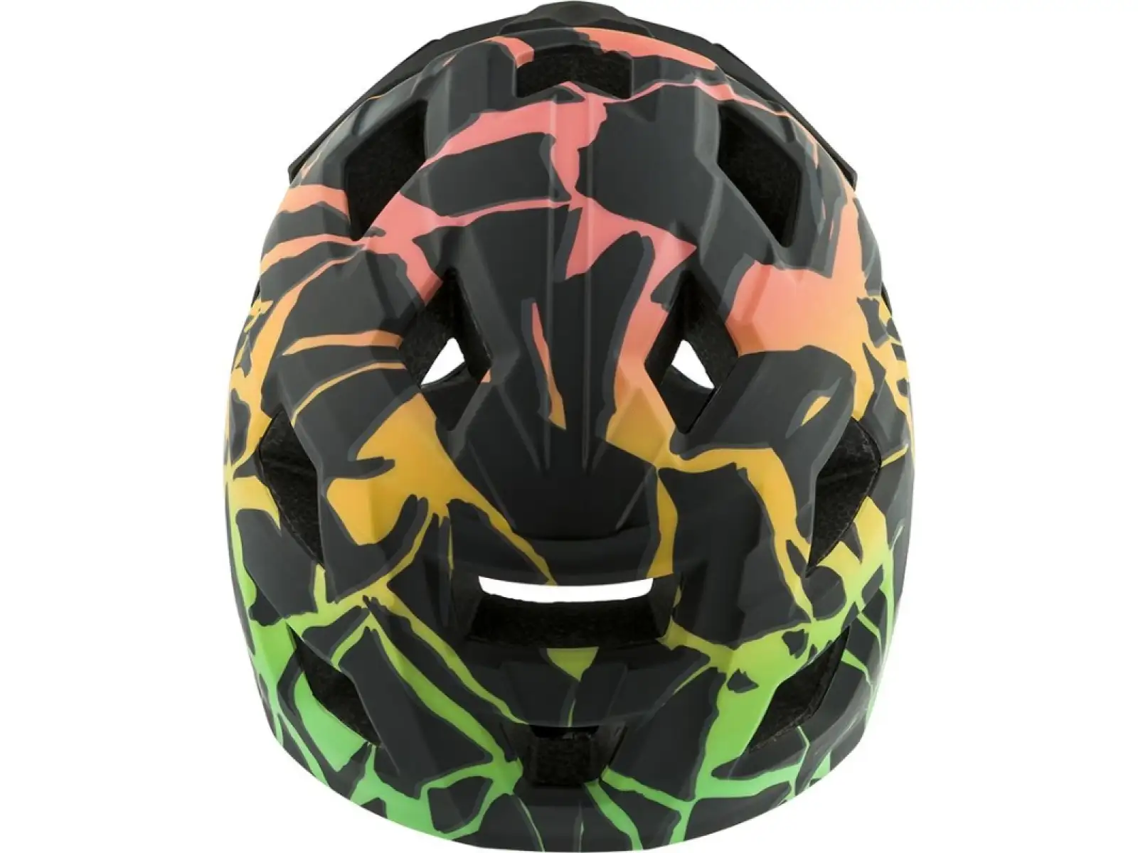 Alpina Rupi Kinderhelm Fading-Neon Matt