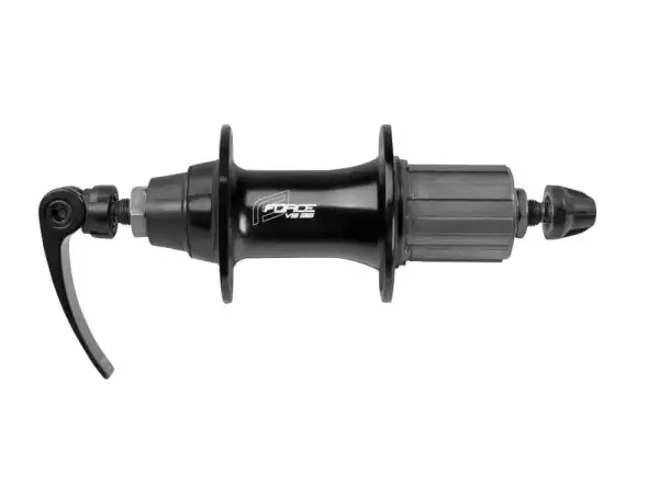 Force VB-36 Hinterradnabe mit Gummikappe 36 Löcher schwarz
