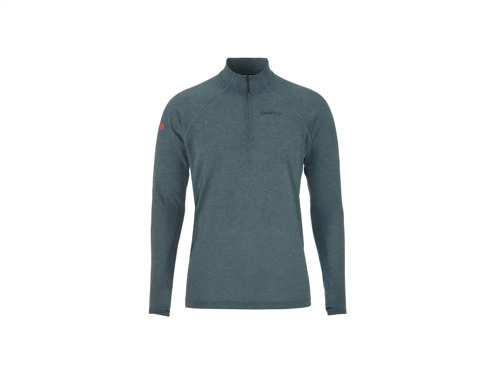Craft ADV SubZ Wool Herren Laufshirt Langarm grün