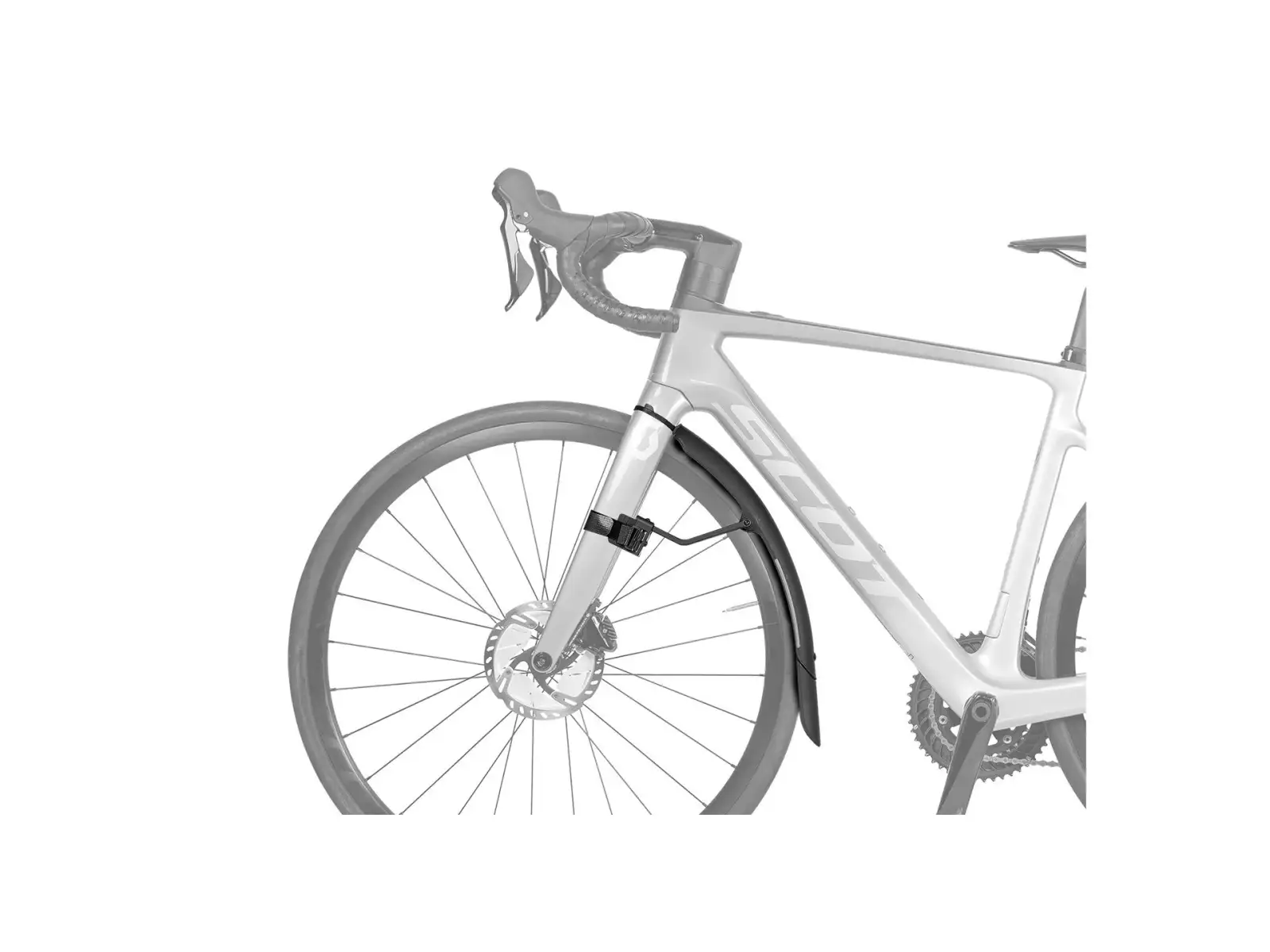 Topeak TetraFender R1 vorderer Straßenschutzblech reflektierender Aufkleber