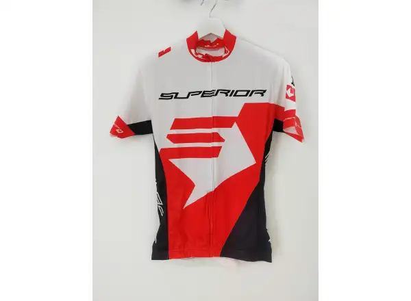 Superior Race Damen Kurzarmtrikot  weiß/rot