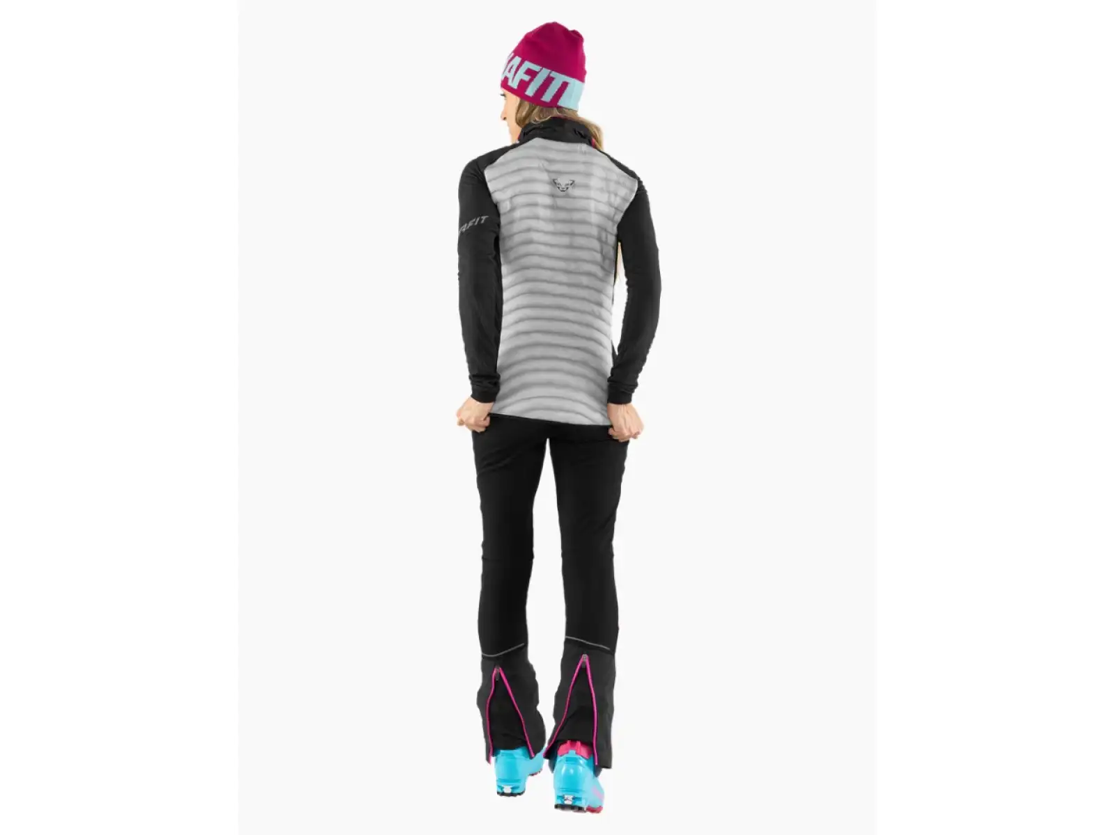 Dynafit Speed Dynastretch Damenhose Black Out/Pink Glo.