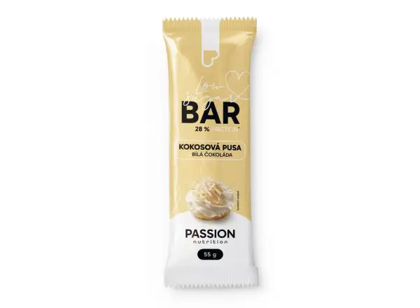 Passion Bar Kokos Mund mit weißer Schokolade 55 g