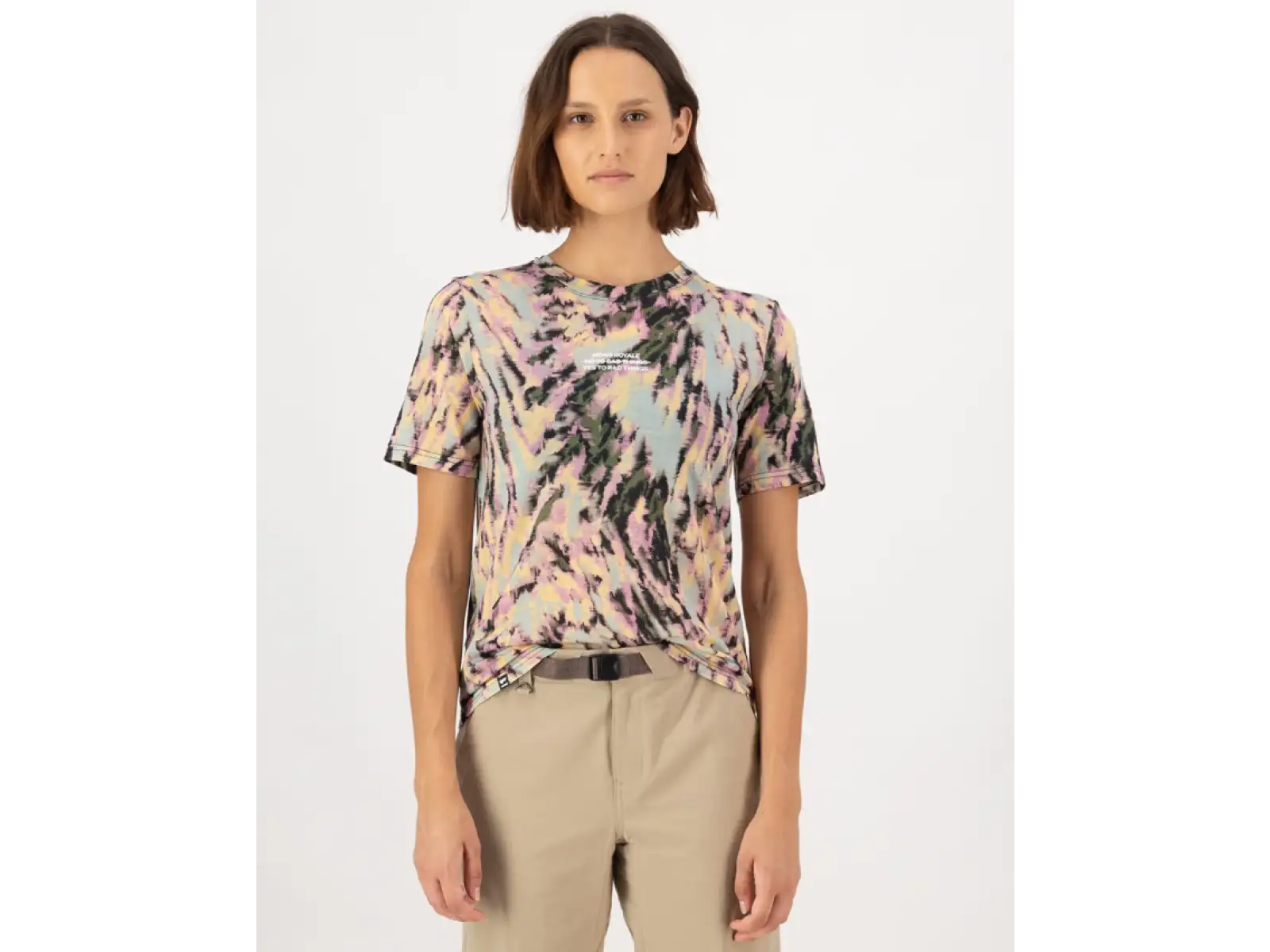 Mons Royale Icon Merino Damen T-Shirt Rad Things