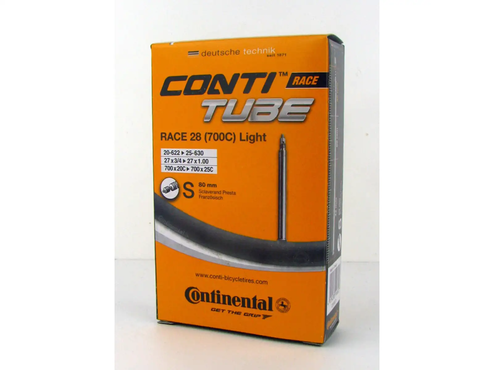 Continental Race Light 18-25/622 S80 Rennrad-Schlauch