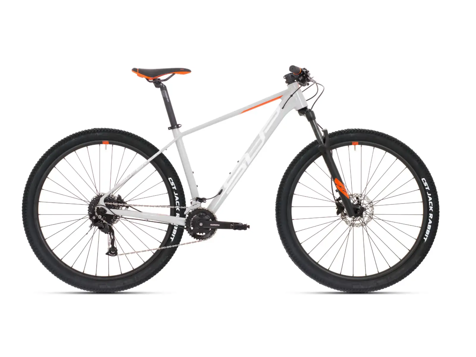 Superior XC 859 Gloss Grey/Orange Mountainbike