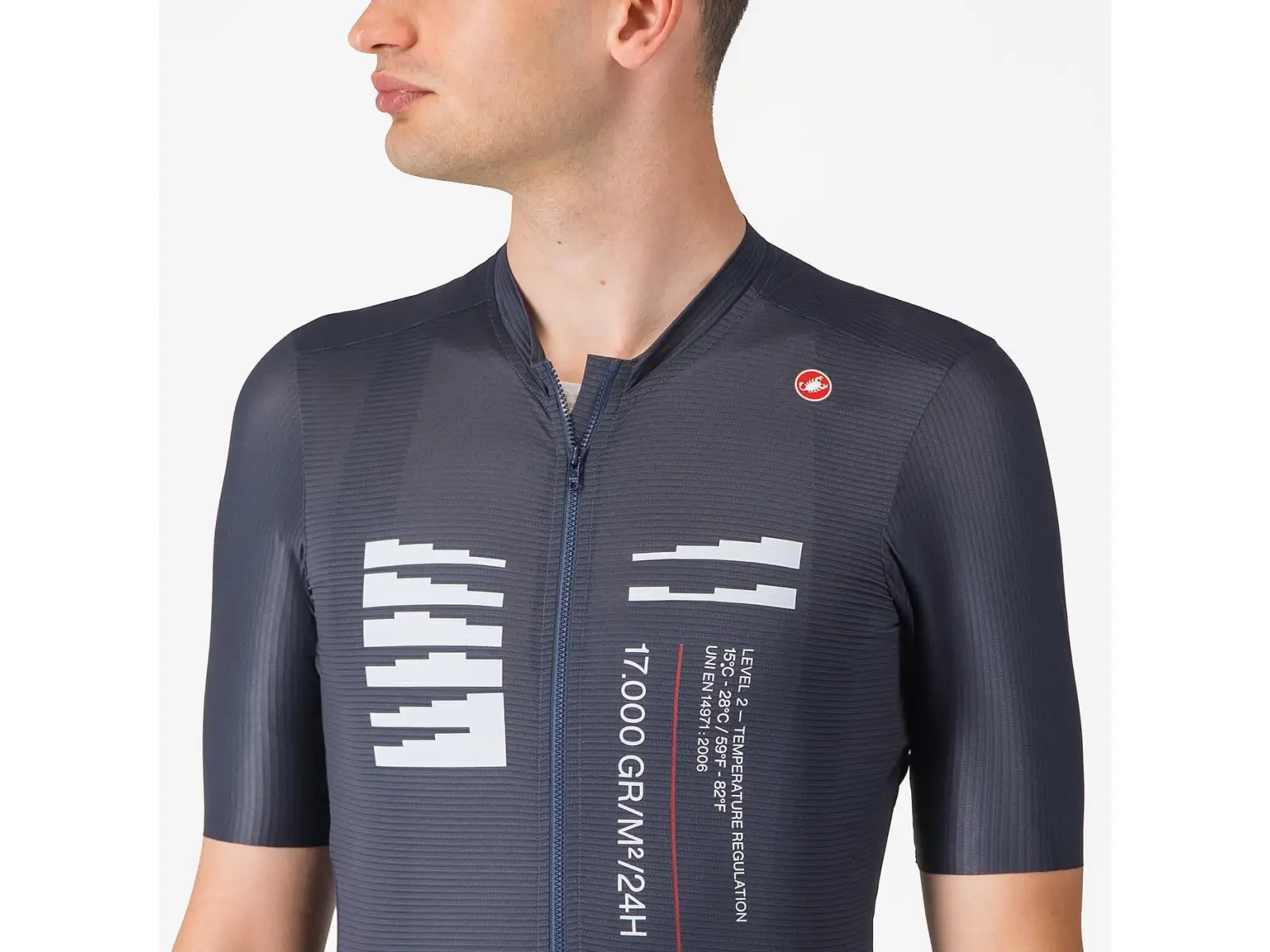 Castelli Espresso R-A/D Herrentrikot Twilight Blue