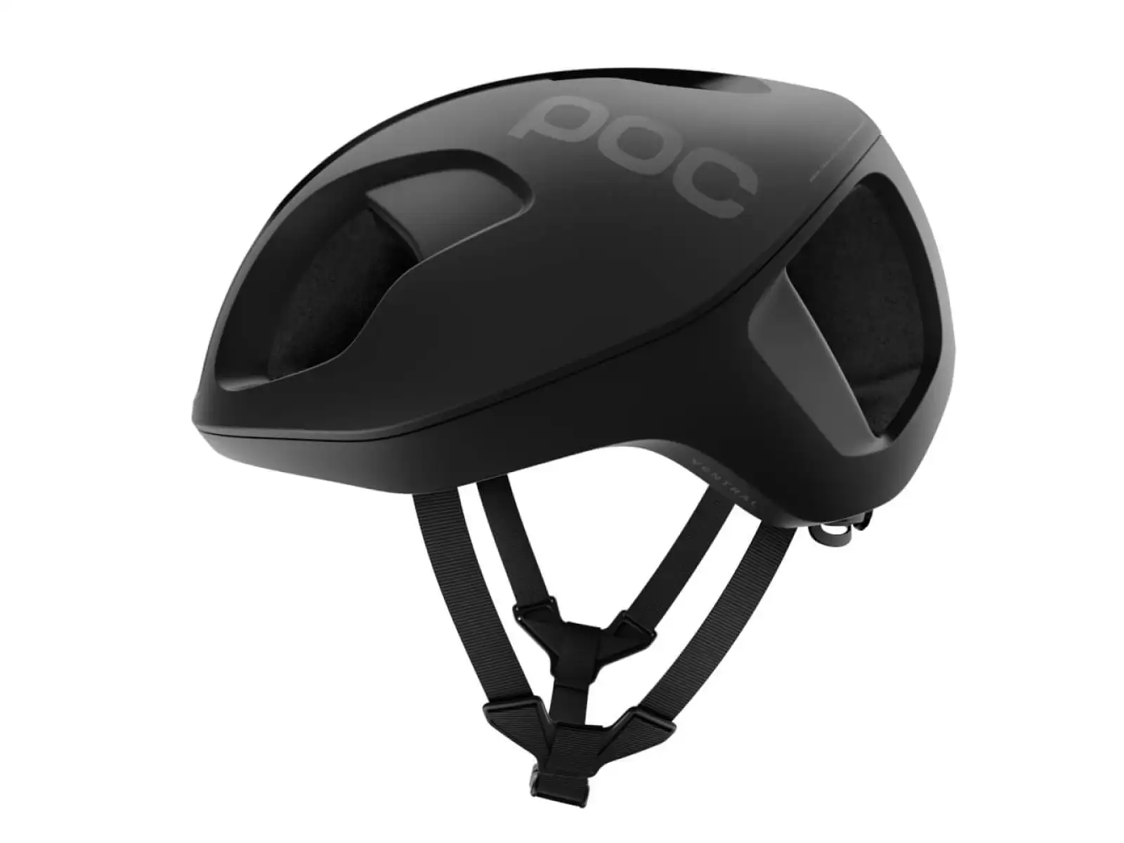 POC Ventral SPIN Helm Uranium Black Matt