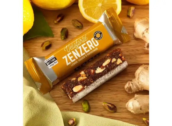Veloforte Zenzero Riegel 70 g Zitrone/Ingwer/Pistazien