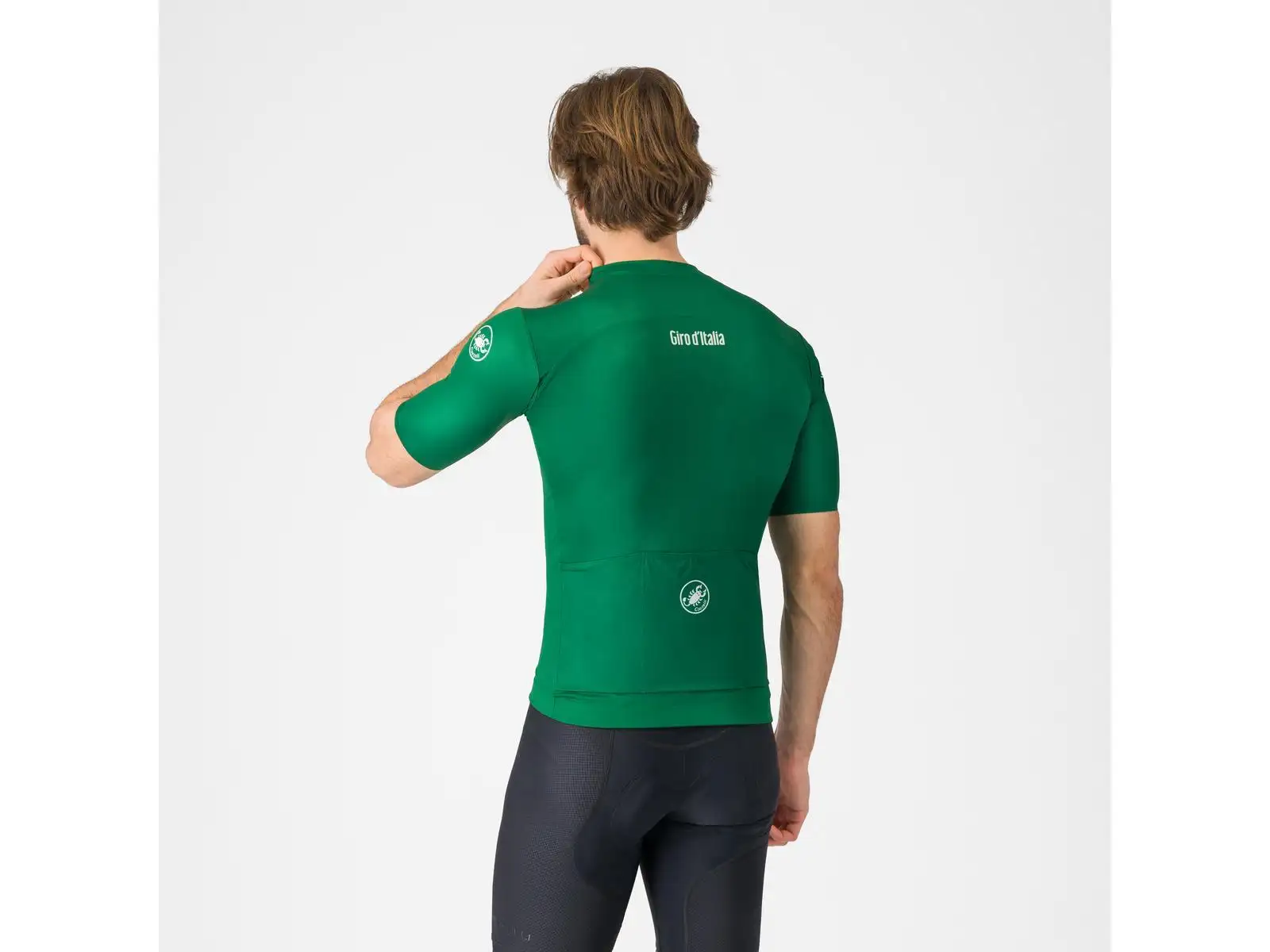 Castelli Vintage Giro d'Italia Herren Trikot Kurzarm Verde Verdeggiante