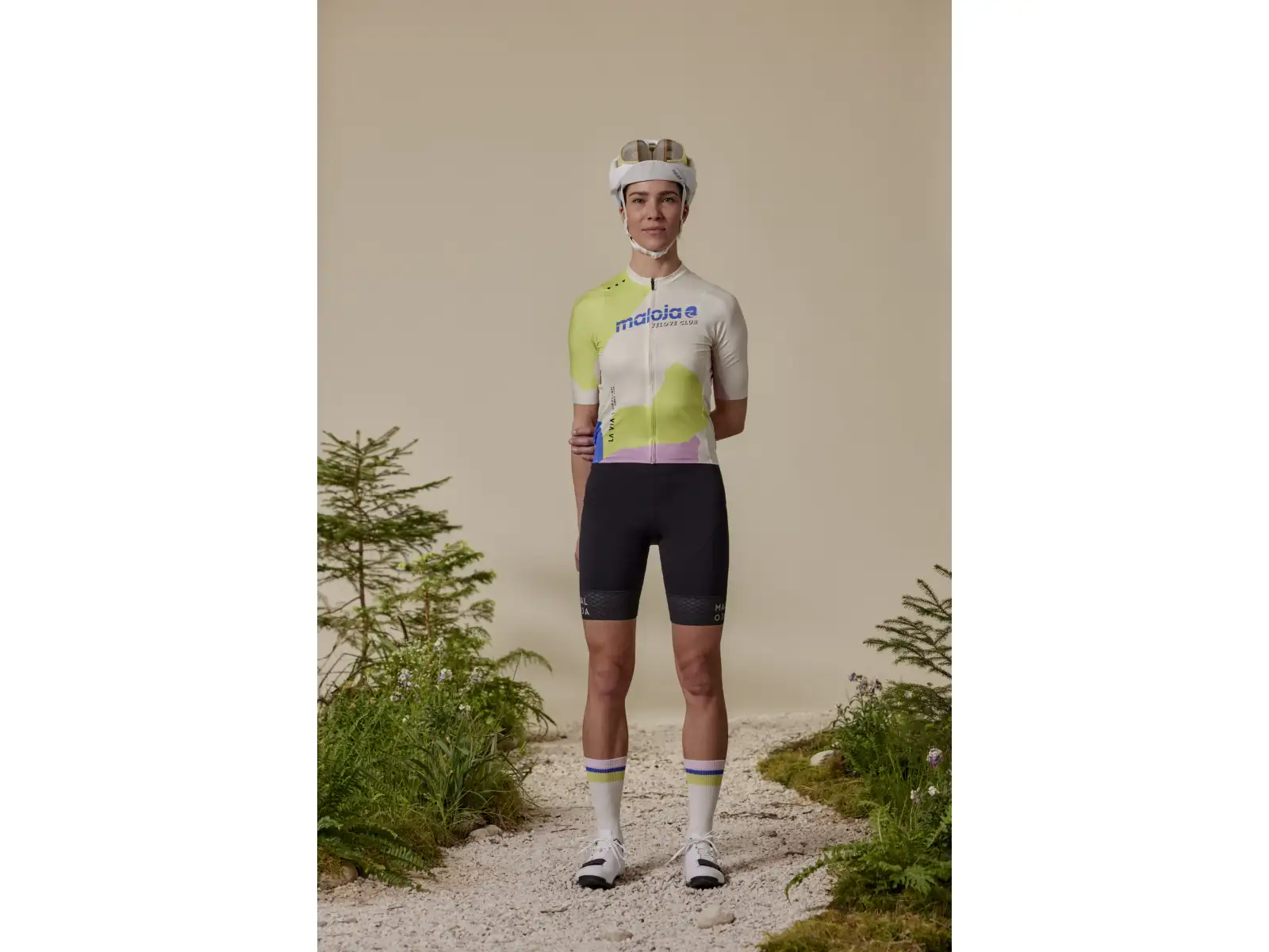 Maloja SokostiM. Damen-Trikot kurzarm Shaded White