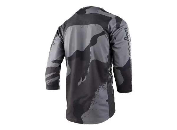 Troy Lee Designs Ruckus Herrentrikot 3/4 Ärmeln Camber Camo, Schwarz Heather
