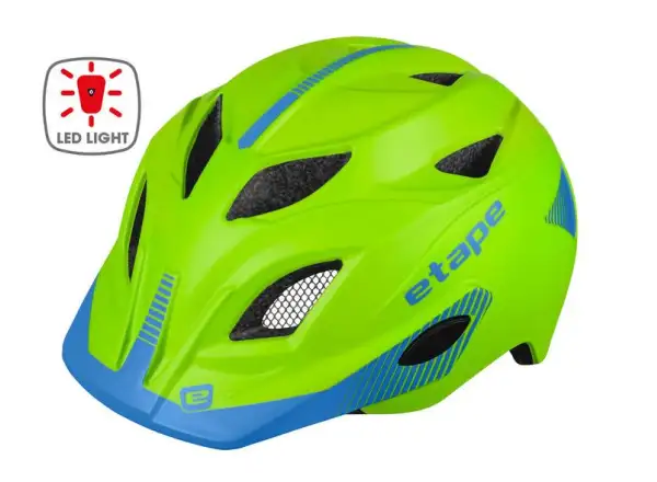 Etape Pluto Light Kinder-Fahrradhelm matt grün