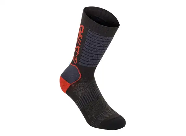 Alpinestars Paragon Lite Socken Schwarz/Hellrot