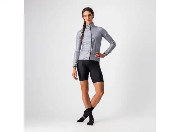 Castelli Aria Shell Damenjacke Silbergrau