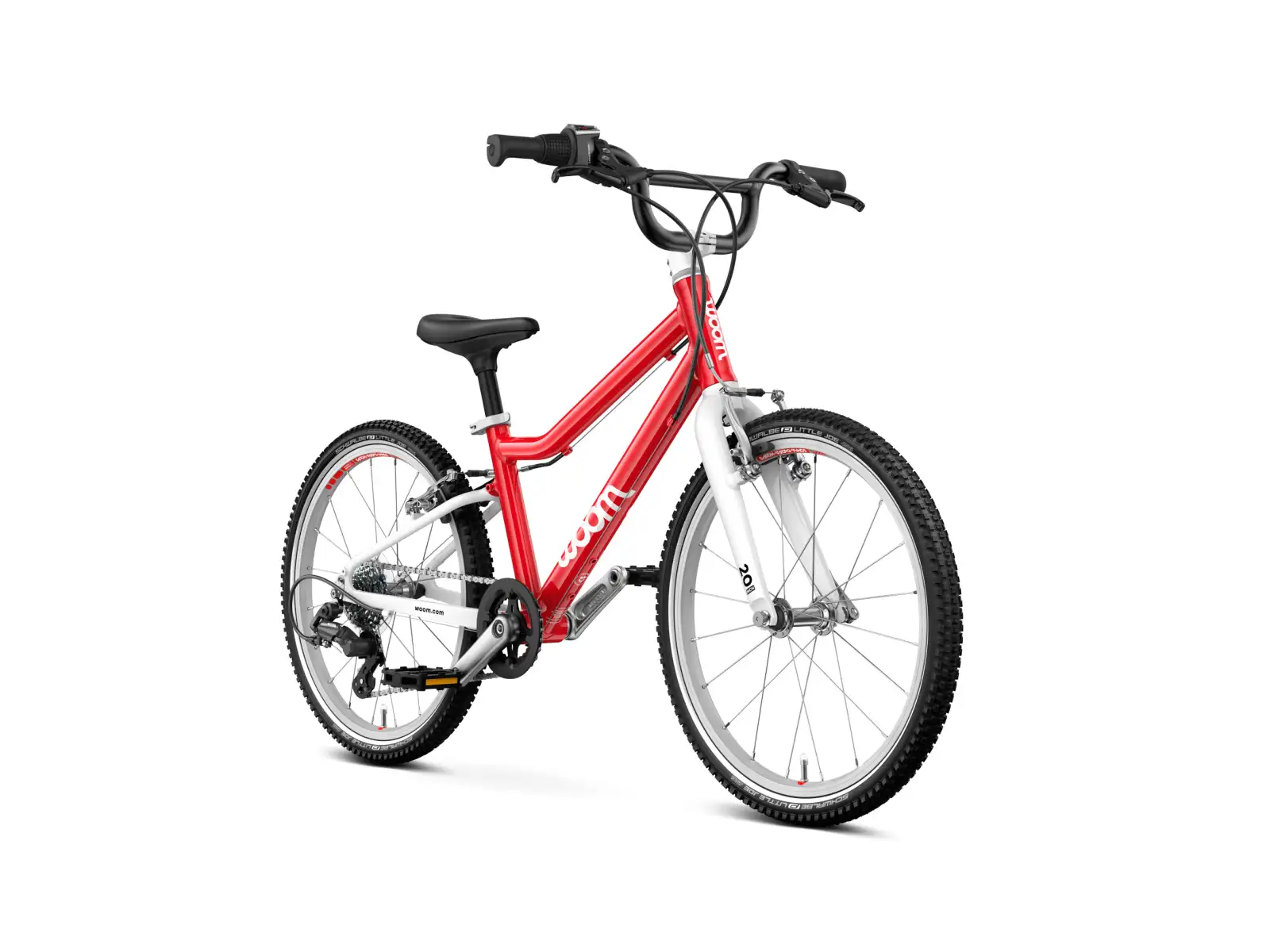 Woom GO 4 Red 20 Kinderfahrrad