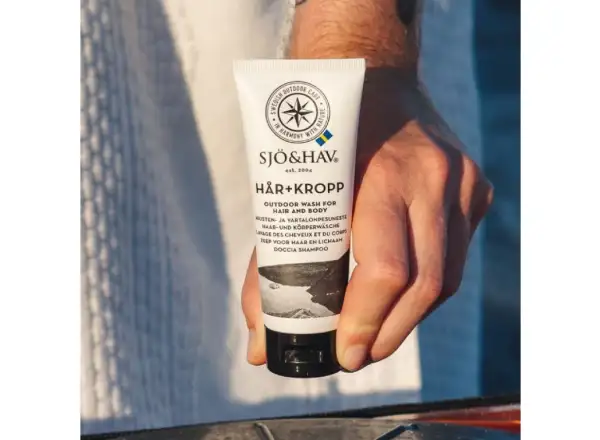 Sjö&Hav Outdoor-Seife universell – für Körper und Haare, biologisch abbaubar, 75 ml
