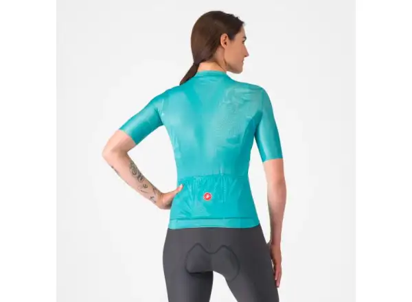 Castelli Fantasia Damen-Trikot Kurzarm Pool Blue