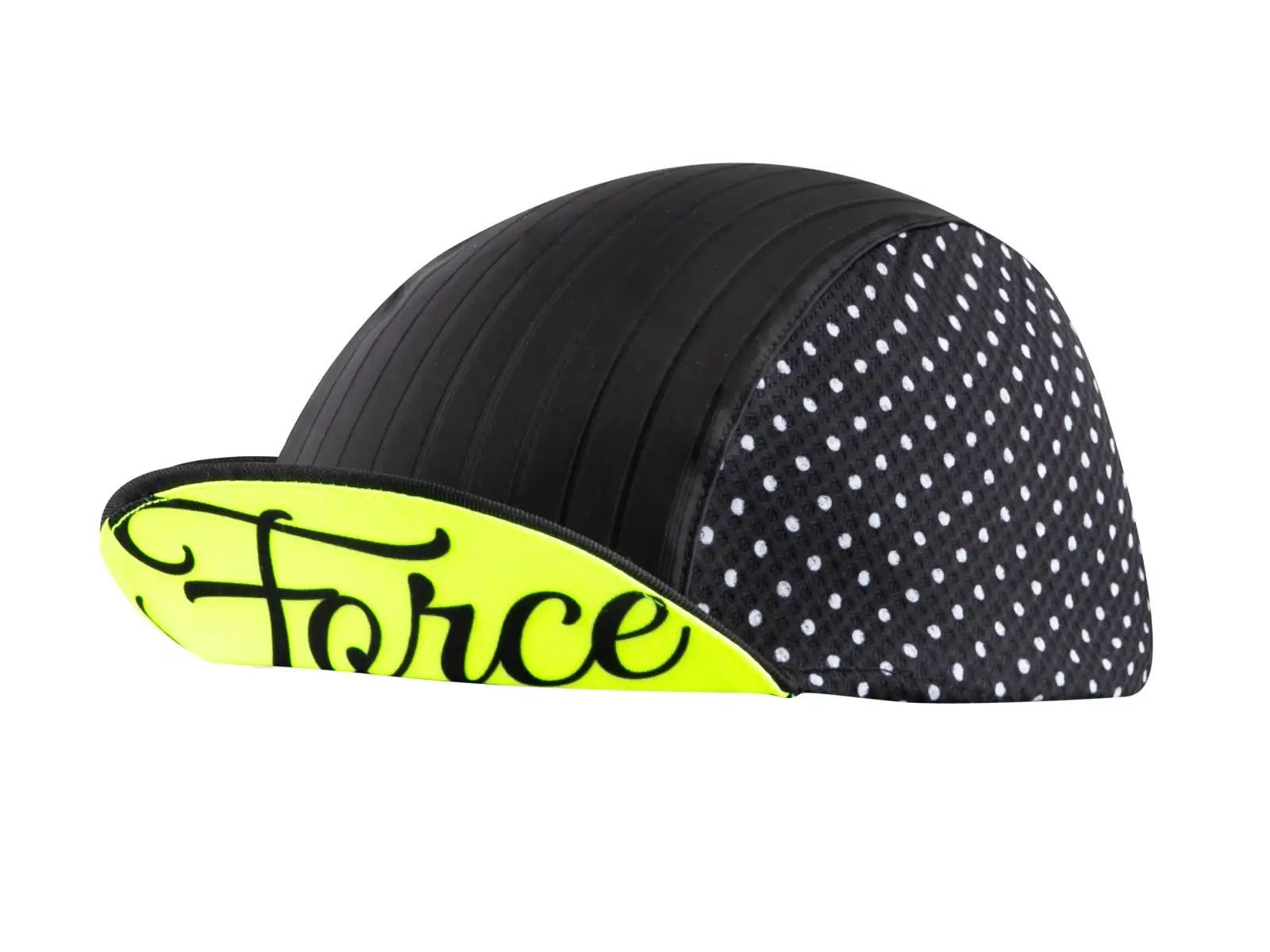 Force Points Cap mit Schirm schwarz/fluoreszierend