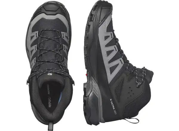 Salomon X Ultra 360 MID GTX Herren-Wanderschuhe Black/Magnet/Pewter