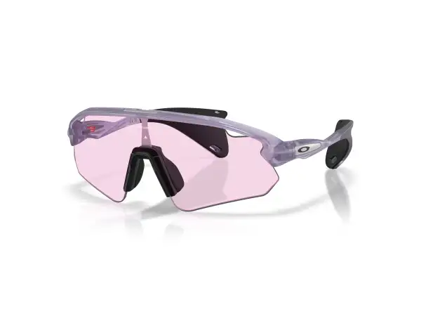 Oakley Stunt Devil A Sportbrille Transparent Lilac/Prizm Low Light