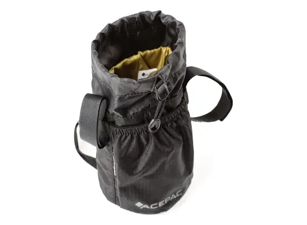 Acepac Fat Bottle Bag MKIII Flaschentasche für 1 l Schwarz