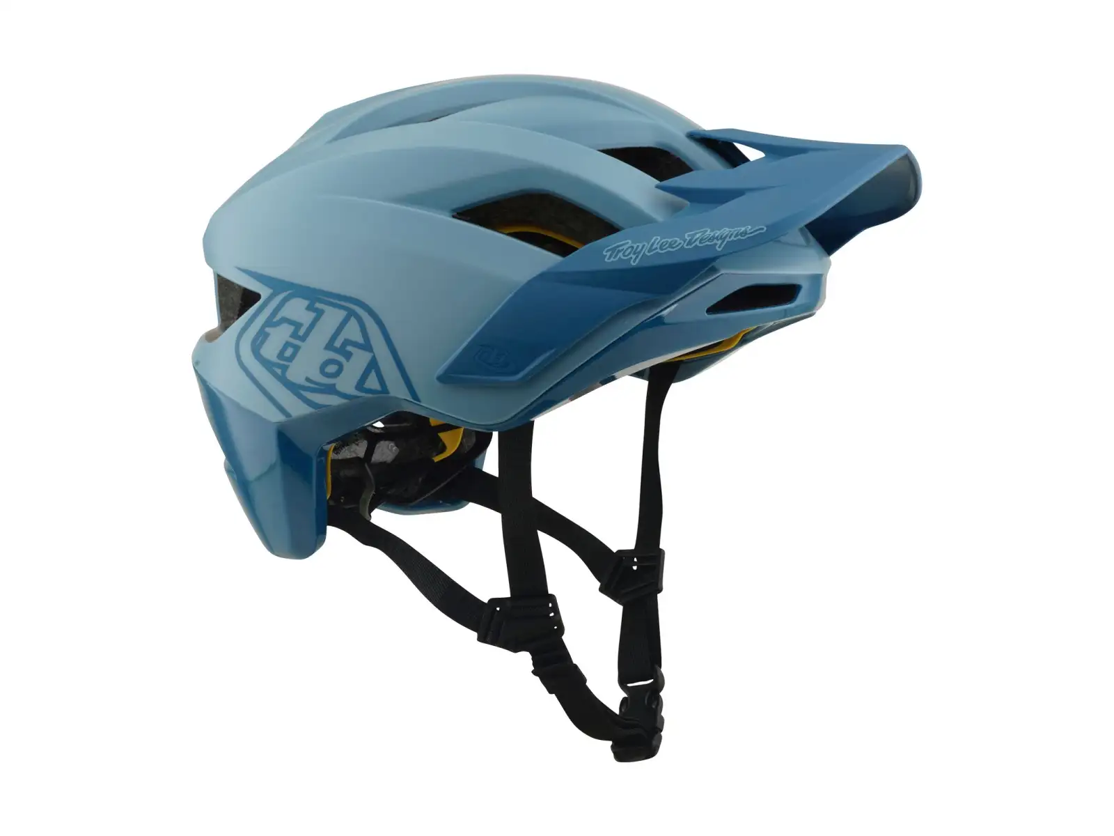 Troy Lee Designs Flowline MIPS Helm Point Dawn Blue/Sapphire