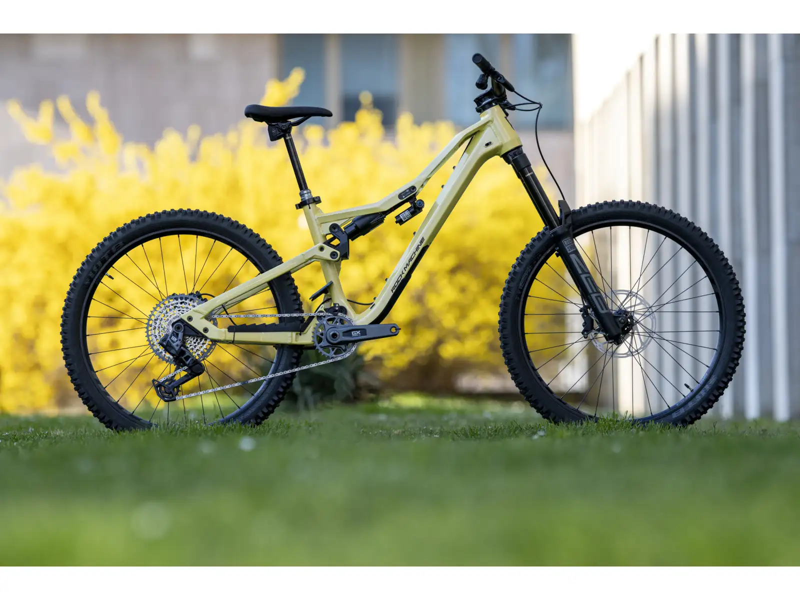 Rock Machine Whizz FS I 90 AXS Mountainbike Panama Yellow