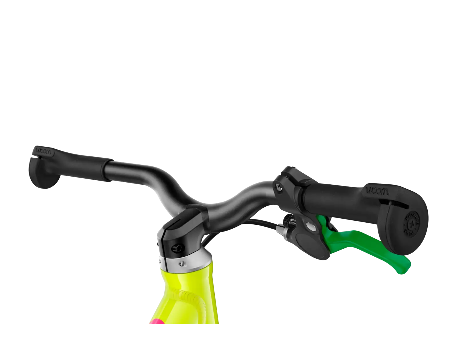Woom GO 1 Kinderlaufrad neon lime