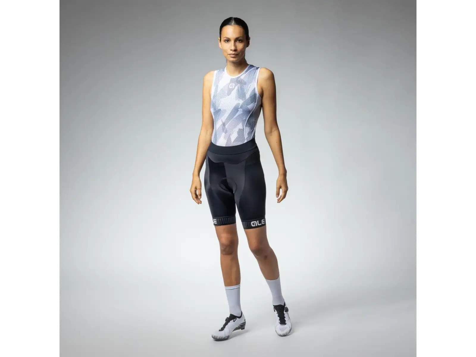 Alé Pragma Traguardo 2.0 Damen-Shorts weiß