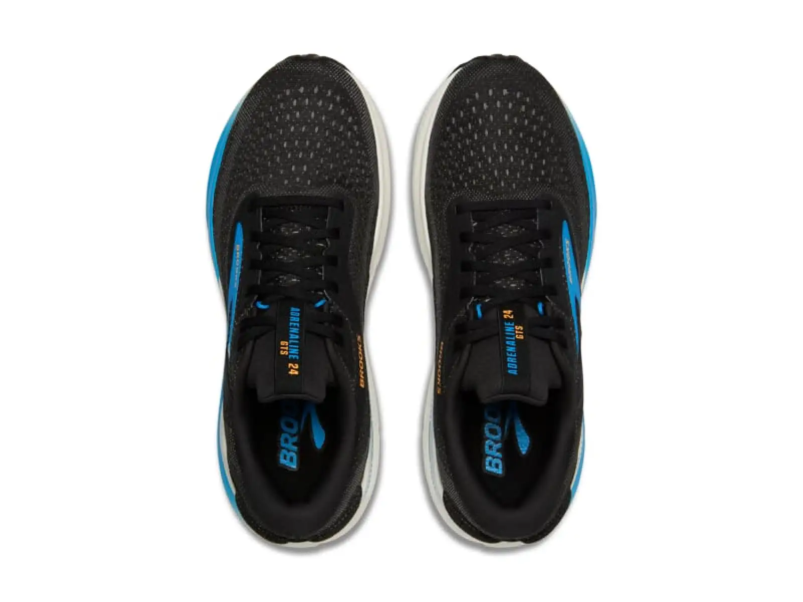 Brooks Adrenaline GTS 24 Herren-Laufschuhe schwarz/blau