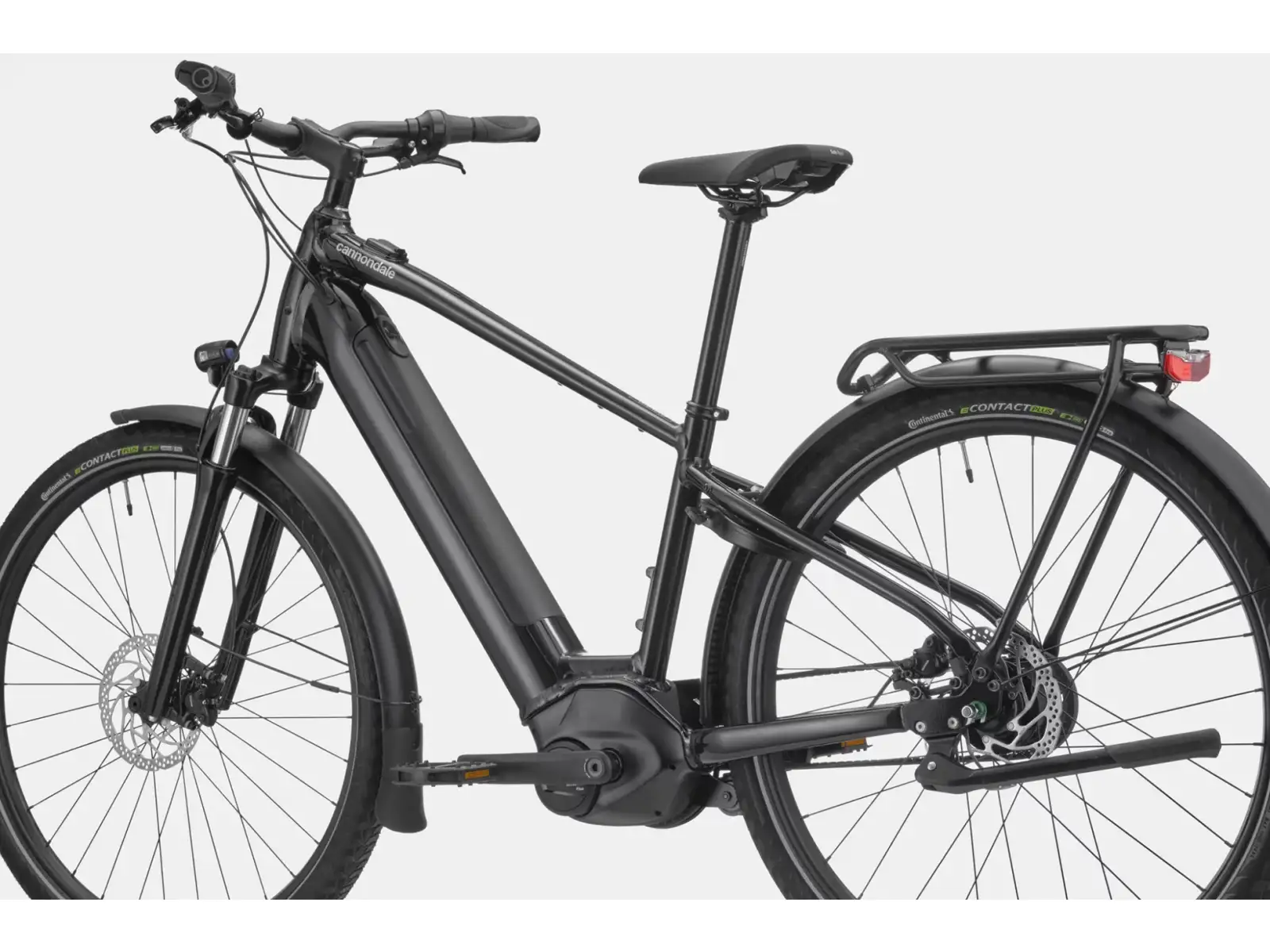 Cannondale Mavaro 4 Stadt-E-Bike Black