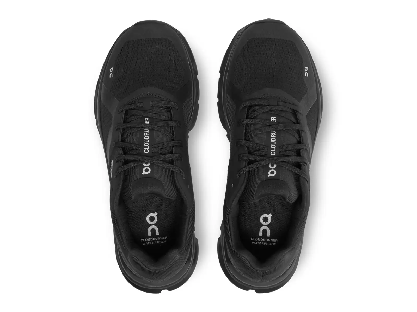 On Cloudrunner Waterproof Damen-Laufschuhe Black